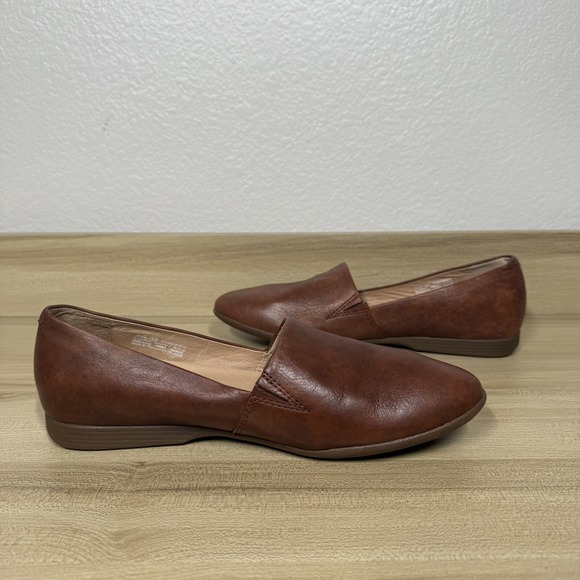 Dansko Larisa Leather Slip-on Flats Women's Size 39 Saddle Comfort Arch Support - Picture 2 of 9